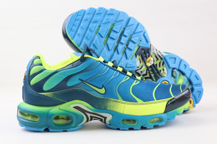 Nike Air Max Plus Colorful Blue Yellow Black Shoes